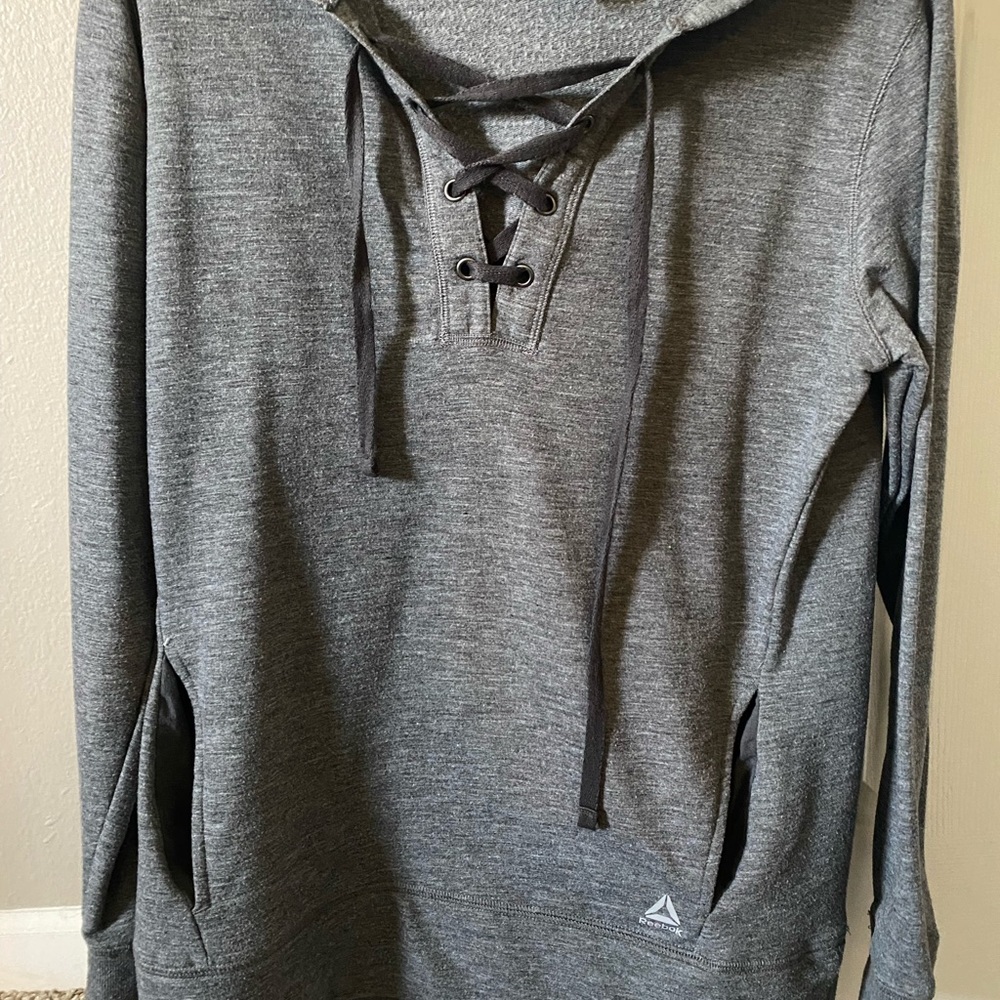 Gray Reebok Sweatshirt